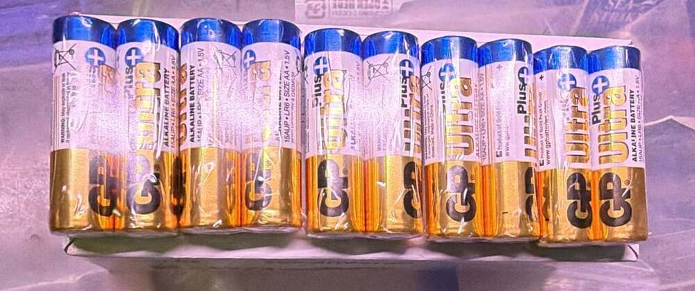 10 PACK GP Ultra Plus AA Alkaline Batteries